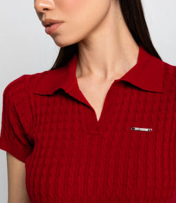 Футболка #КТ933 (3), тёмно-красный - Dommod фото 5