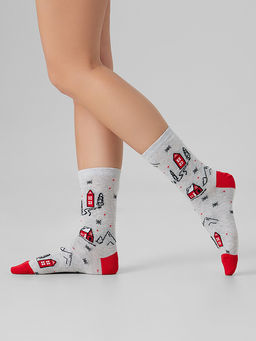 Цена за 5 пар! НОСКИ ЖЕНСКИЕ - Mark formelle фото 3