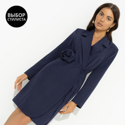 Платье со съемным декоративным поясом Главный козырь образа (с поясом)