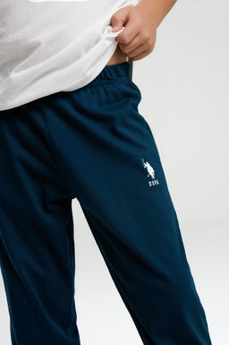 Erkek _ocuk Beyaz Pijama Tak_m_ Sepette S_rpriz _ndirim - U.s. polo assn фото 4