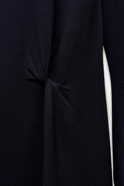 LONG KNOTTED KNIT DRESS - Zara фото 7