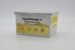 Маска для лица осветляющая с витамином C - Yuja & Vitamin C Brightening Mask, 30 шт (370 гр)