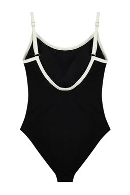 TRENDYOLMILLA Siyah U yaka Regular Mayo TBESS24MA00169  фото 9