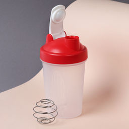 Бутылка/Шейкер SMALLHERO SHS-400 красная, для спортивного питания 400ML/уп80 - Галеонтрейд фото 2