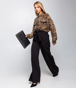 Брюки #БШ2112, чёрный