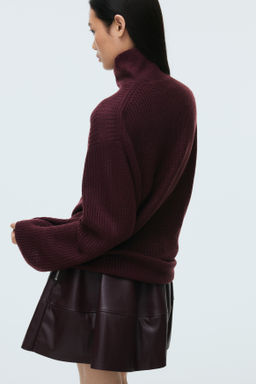 Jersey de punto grueso con media cremallera - H&m фото 7