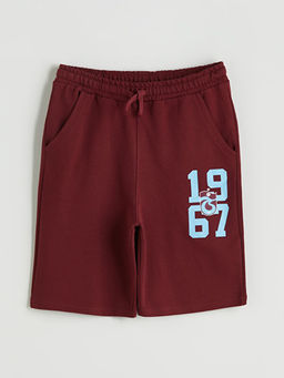 Beli Lastikli Trabzonspor Bask?l? Erkek ?ocuk ?ort