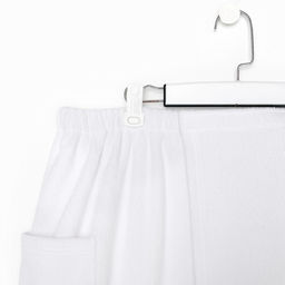 Полотенце банное Экономь и Я Килт с карманом 50*150 см, цв.белый,100%хл,340 г/м2  фото 5