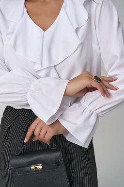 Блузка Мишель (белый) - Эльза фото 3