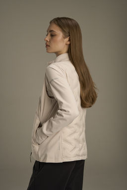 Жилет утепленный комбинированный Бежевый ANTA RUNNING Fleece Vest