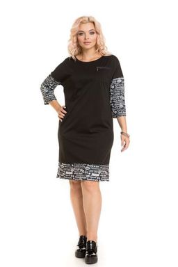 Платье 855 черный - Novita фото 4