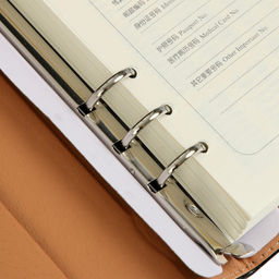 Органайзер на кольцах А5, 90 листов в линейку, с хлястиком, МИКС - Calligrata фото 9