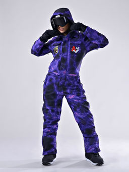 Женский зимний сноубордический комбинезон Alpha Endless 222/220518-2_013 Фиолетовый  фото 14