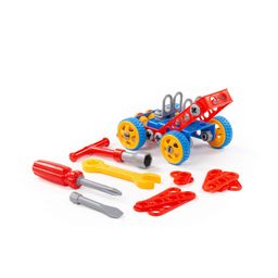 Конструктор Изобретатель - Автомобиль №1 (90 элементов) (в пакете) - Полесье фото 2