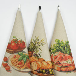 Комплект полотенец из 3 шт 22С145-ШР+К/п.р/фкор 45*60 "Италия-3" цв. 1 рис. 97