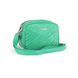 Сумка женская искусственная кожа DJ-6943-1-GREEN, 2отд, плечевой ремень, зеленый SALE 253985