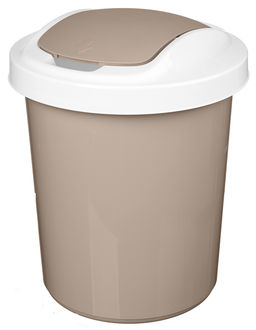 Контейнер для мусора "Palm" круглый 16л (бежевый) 221301927/01