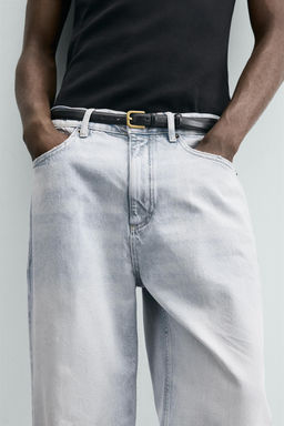 JEANS STRAIGHT ANKLE FIT / Azul cielo - Zara фото 6