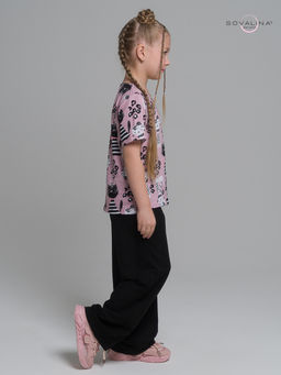 Костюм Лето коты лео-черный - Sovalina фото 23