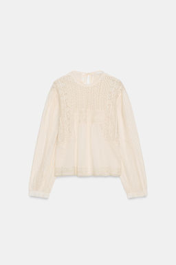 ZW COLLECTION EMBROIDERED SHIRT - Zara фото 12