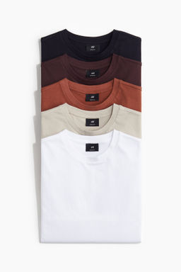 Pack de 5 camisetas Regular Fit