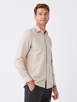 Slim Fit Uzun Kollu Arm?rl? Erkek G?mlek