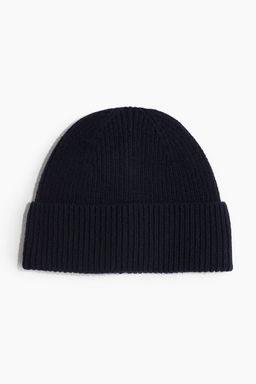 Gorro en punto de canale de mezcla de lana