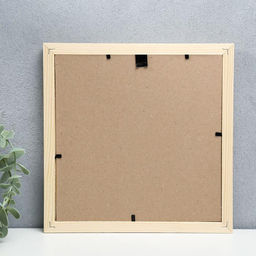 Фоторамка 20х20  см белое дерево № 5