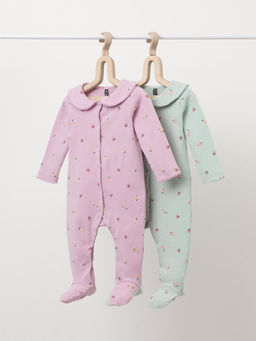 К 6538-2уп/мини розочки набор комбинезон (слип) яс