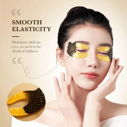 ZOZU Гидрогелевая маска для глаз c экстрактом черного трюфеля от кругов и мешков под глазами, 5 шт - Sadoer фото 2