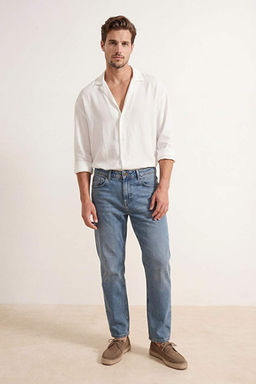 Mavi Straight Fit Esnek Kuma_ Kot Pantolon Jeans TMNSS26JE00001