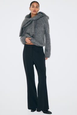 Pantal?n bootcut con raya - H&m фото 4