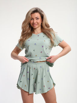 М445 Пижама Шалунья (светлый хаки)