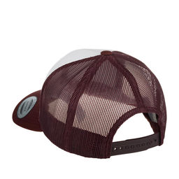 Бейсболка FLEXFIT арт. 6606CF (бордовый / белый)  фото 2