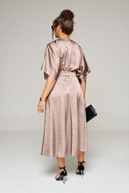 Платье 6342 какао+горох, Платье - B&F фото 9