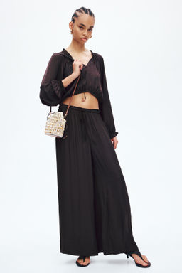 Blusa con mangas globo - H&m фото 6