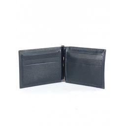 Зажим для купюр Croco-зк-302 (карм на мелочи) натуральная кожа синий орфей (151) 263525  фото 3