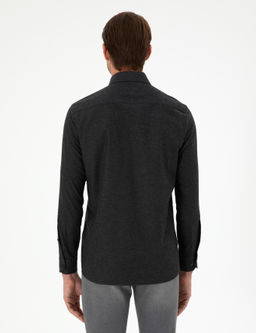 Siyah Regular Fit Uzun Kollu G_mlek - Pierre cardin фото 5