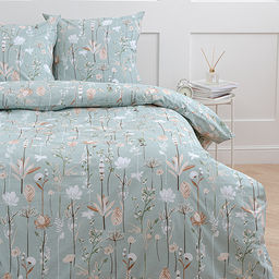 КПБ Традиция, евро, поплин, 100% хлопок, пл. 110 гр./кв.м., Иммортели Пододеяльник 205*217, простыня 217*240, наволочка 70*70 (2 шт.)  фото 3