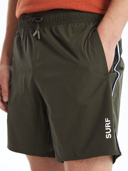 K?sa Boy Bask?l? Erkek Deniz ?ortu