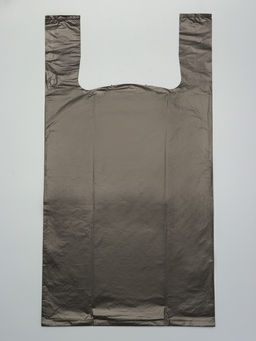 Цена за 100 шт. Пакет-майка ПНД чёрная 30+16х55/13 мкм