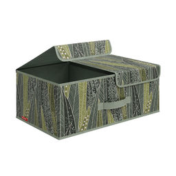 VAL GR-BOX-L2 Короб стеллажный 2-х секционный, 50*30*20 см, GREEN, шт