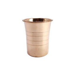 Медный стакан для настаивания медной воды d-8см h-9см 300ml - Сандаловый дом фото 3