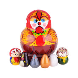 Пальчиковый театр Курочка ряба -6 шт./в футляре