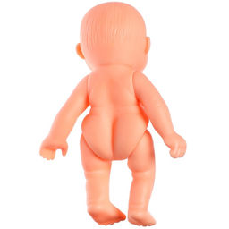 Резиновая игрушка для ванны «Пупс для купания с горшком», с пищалкой, в наборе 6 шт.