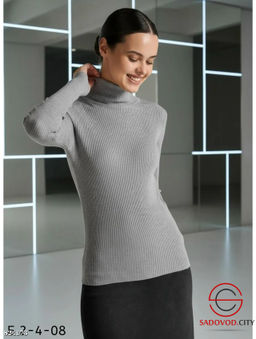 Водолазка женская однотонная