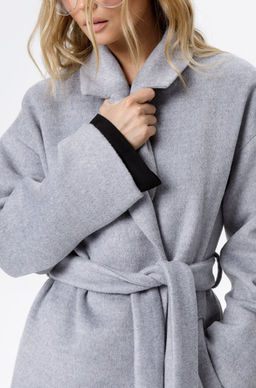 Пальто Pirs 6305 серый фото 6