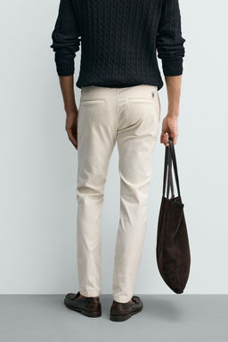PANTAL?N CHINO SKINNY FIT / Crudo - Zara фото 3