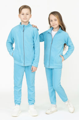 Костюм детский флисовый бирюза