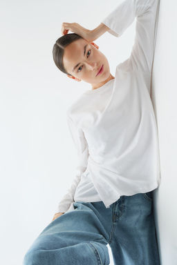 MAMA Camiseta de lactancia en algodon - H&m фото 2